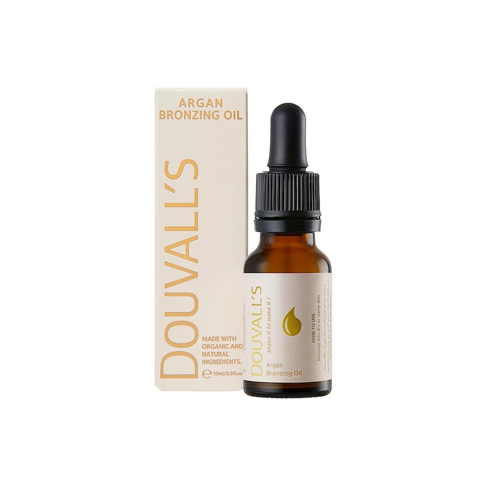 Organic Argan Bronzing Oil 15ml | Natural and Organic Moisturising Bronzer for a Healthy Glow