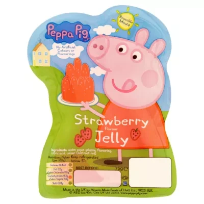 Peppa Pig Strawberry Flavour Jelly 75g