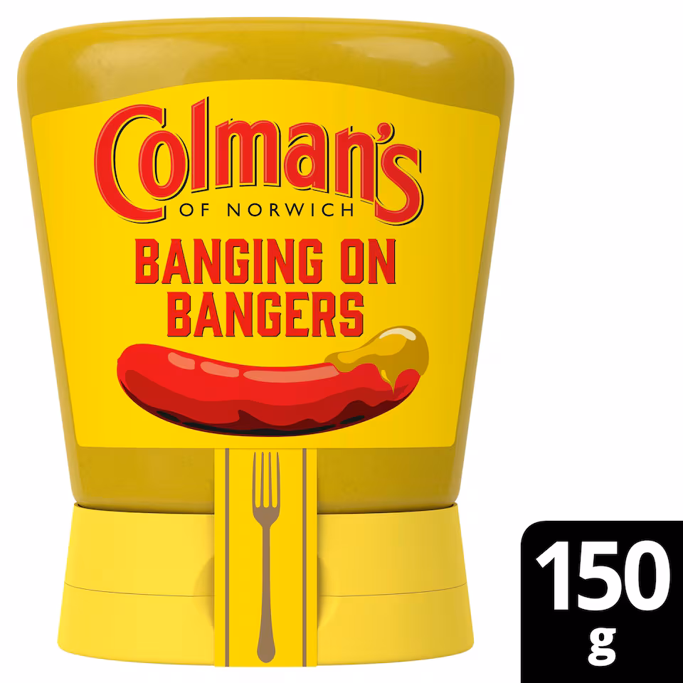 Colman's Original English Squeezy Mustard 150G