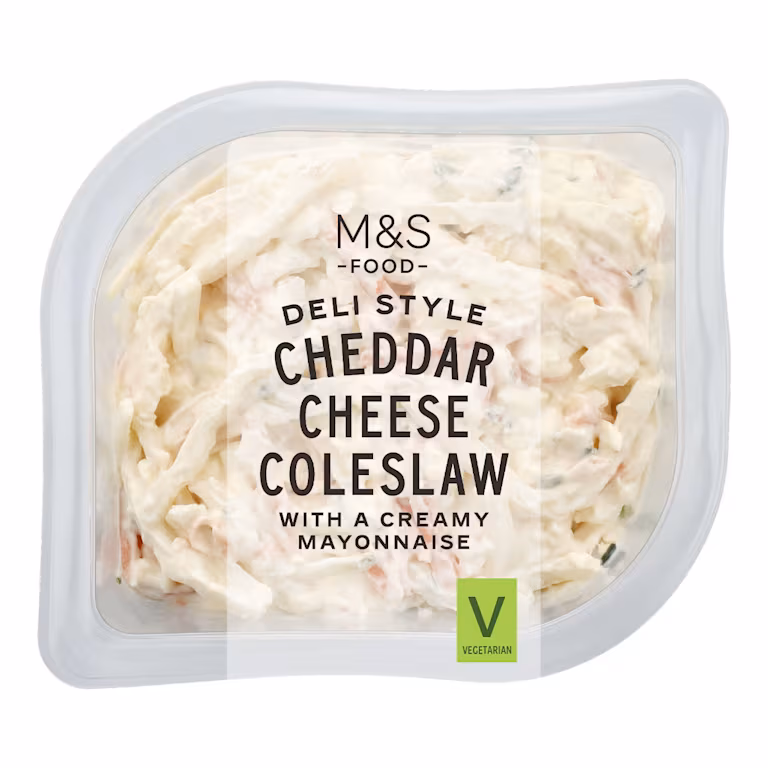 M&S Cheddar Cheese Coleslaw