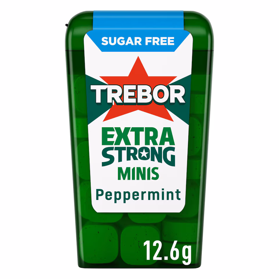 Trebor Mighties Extra Strong Sugar Free Mints 12.5g