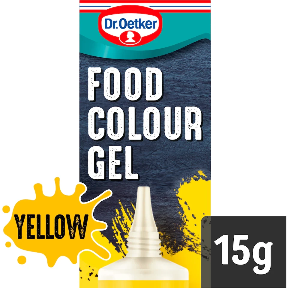 Dr. Oetker Extra Strong Food Colour Gel - Yellow 15g