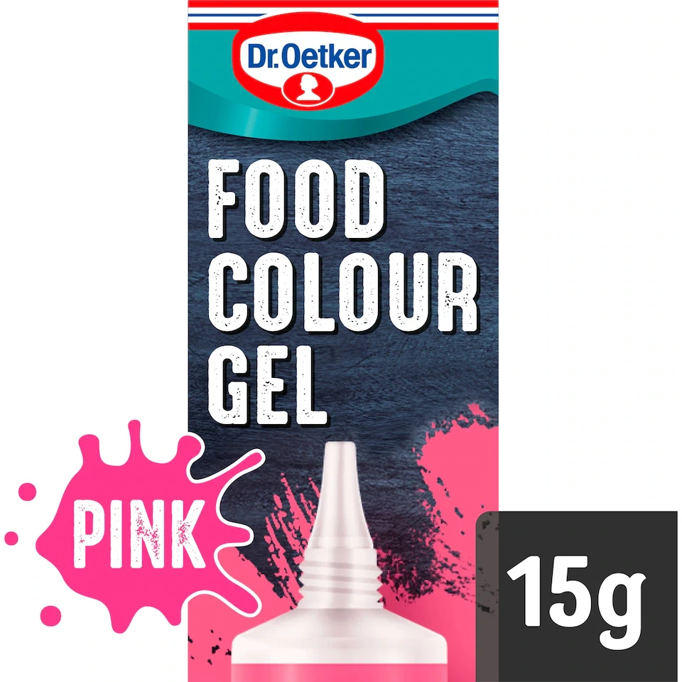 Dr. Oetker Extra Strong Food Colour Gel - Pink 15g