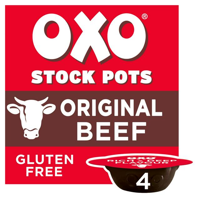 Oxo Original Beef Stock Pots x4 80g