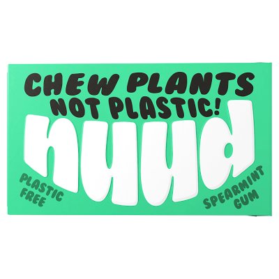 Nuud Plastic Free Spearmint Gum 9s
