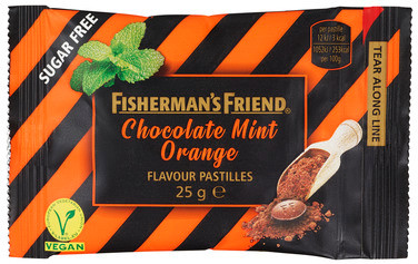 Fisherman's Friend Chocolate Mint Orange 25g
