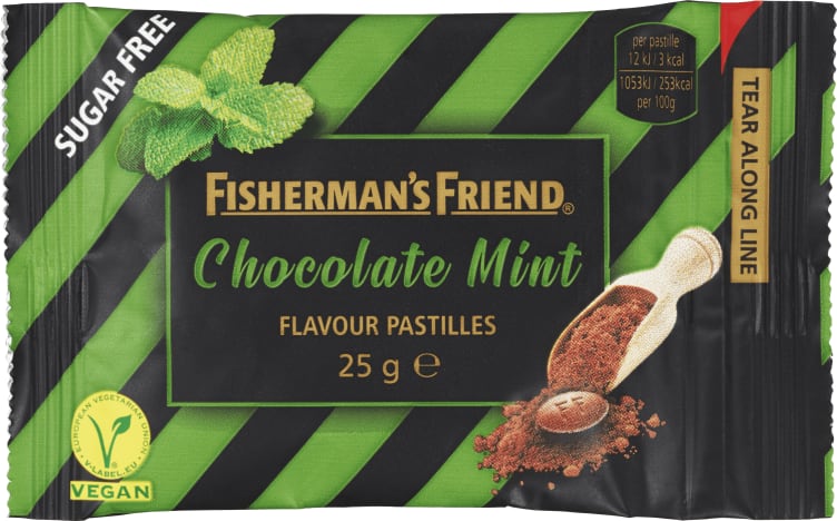 Fishermans Friend Chocolate Mint 25g
