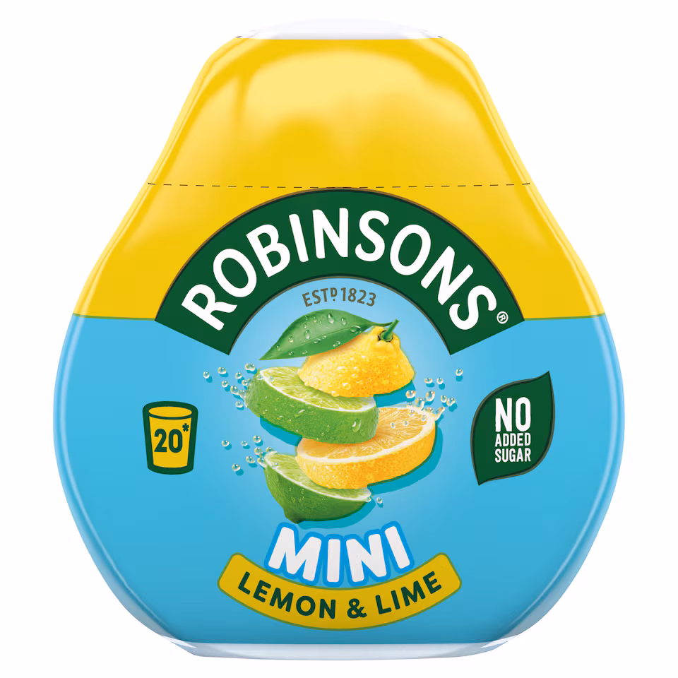Robinsons Mini Lemon & Lime No Added Sugar Squash 66Ml