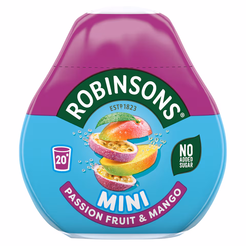 Robinsons Mini Squash - Passion Fruit & Mango 66ml