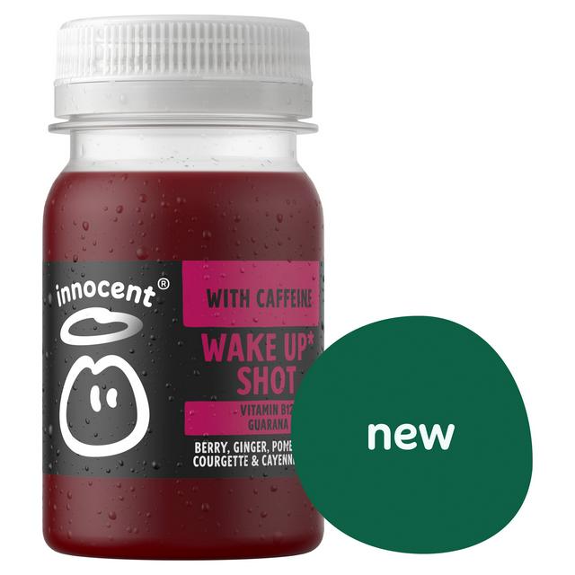 Innocent Wake Up Berry, Ginger, Pomegranate, Courgette & Cayenne Pepper Shot 80ml