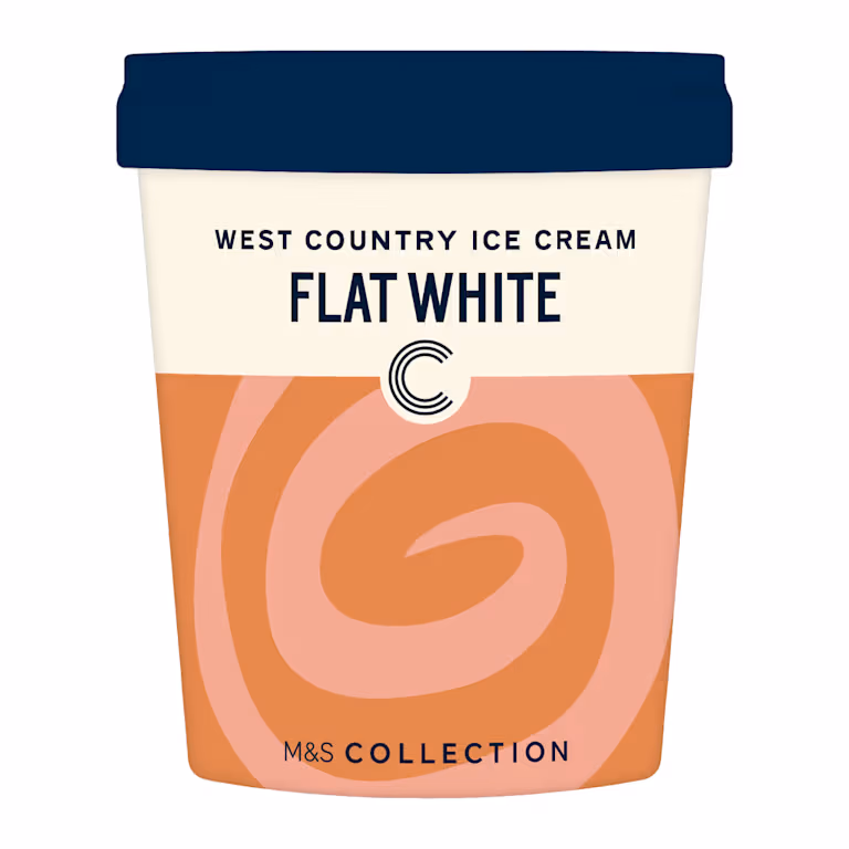 M&S Collection West Country Flat White Ice Cream