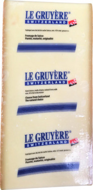 Gruyère Aop 12 Mnd Cave Aged 2x2kg Real Swiss Cheese
