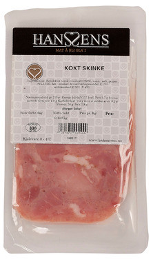 Kokt Skinke Sk 500g Hanssens