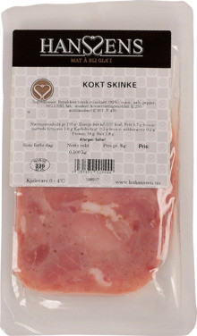 Kokt Skinke Sk 500g Hanssens