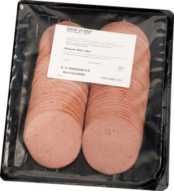 Servelat Røkt Sk 500g Hanssens