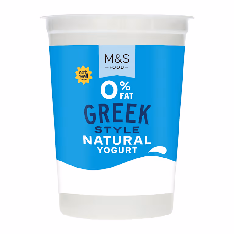 M&S 0% Fat Greek Style Live Yogurt
