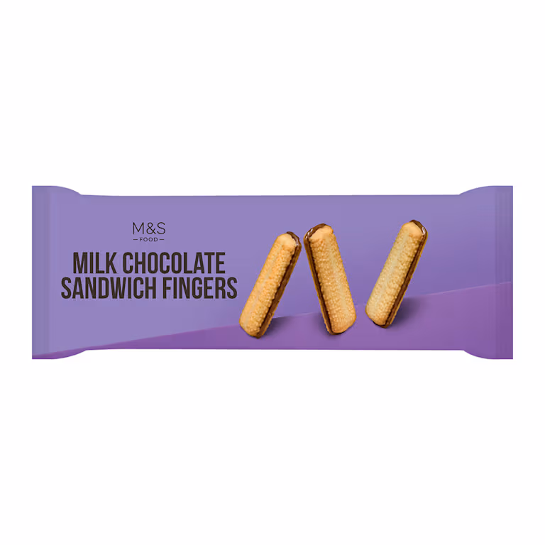 M&S Milk Chocolate Sandwich Fingers