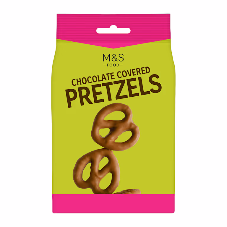 M&S Chocolate Covered Pretzels