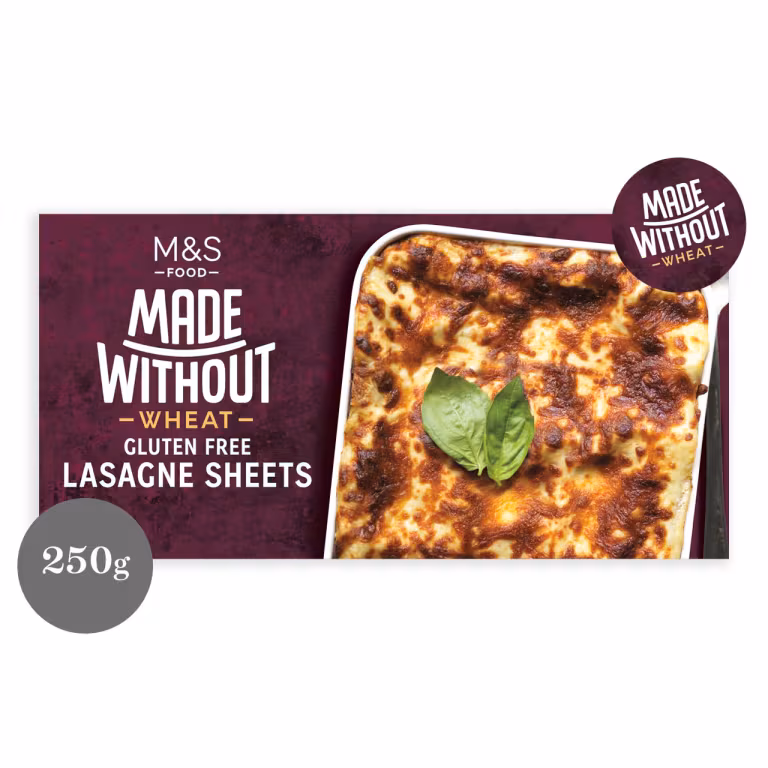 M&S Made Without Wheat Gluten Free Lasagne Sheets