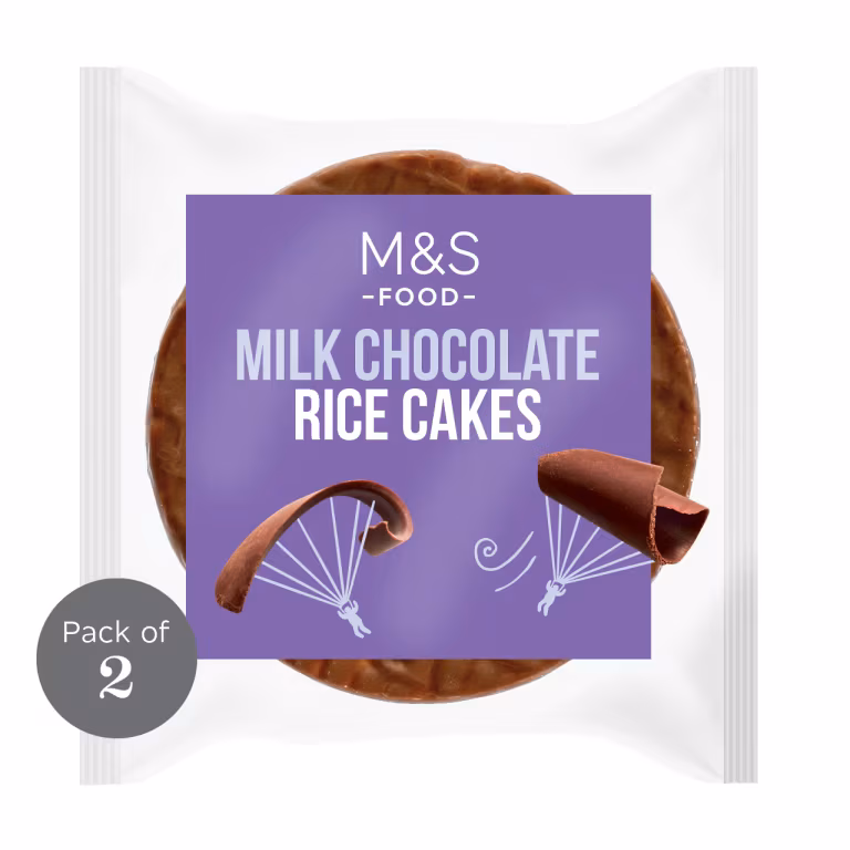 M&S Milk Chocolate Rice Cakes