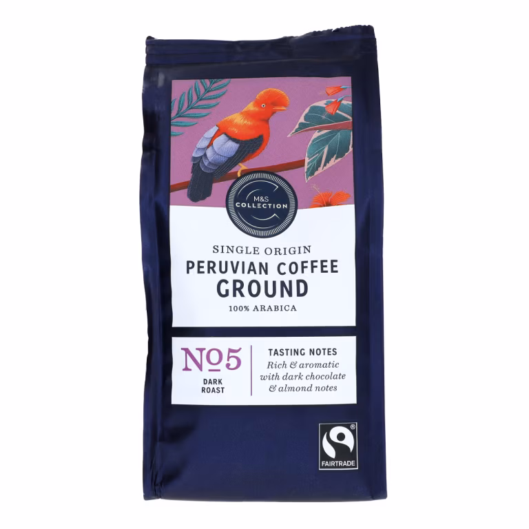 M&S Single Origin Peruvian Ground Coffee