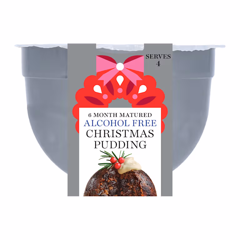 M&S Alcohol Free Christmas Pudding
