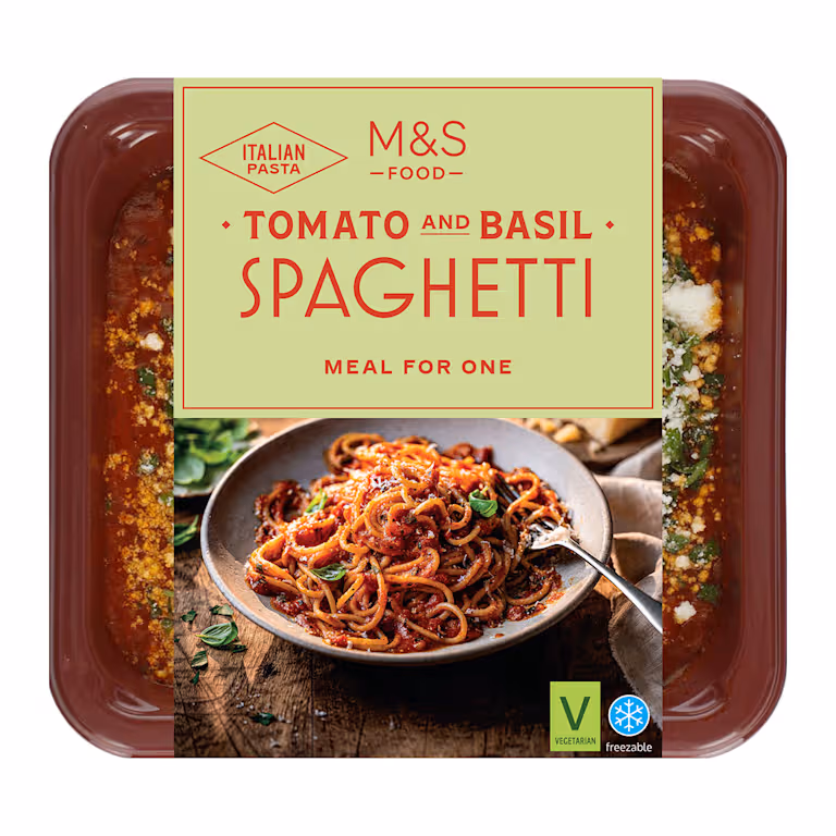 M&S Tomato and Basil Spaghetti