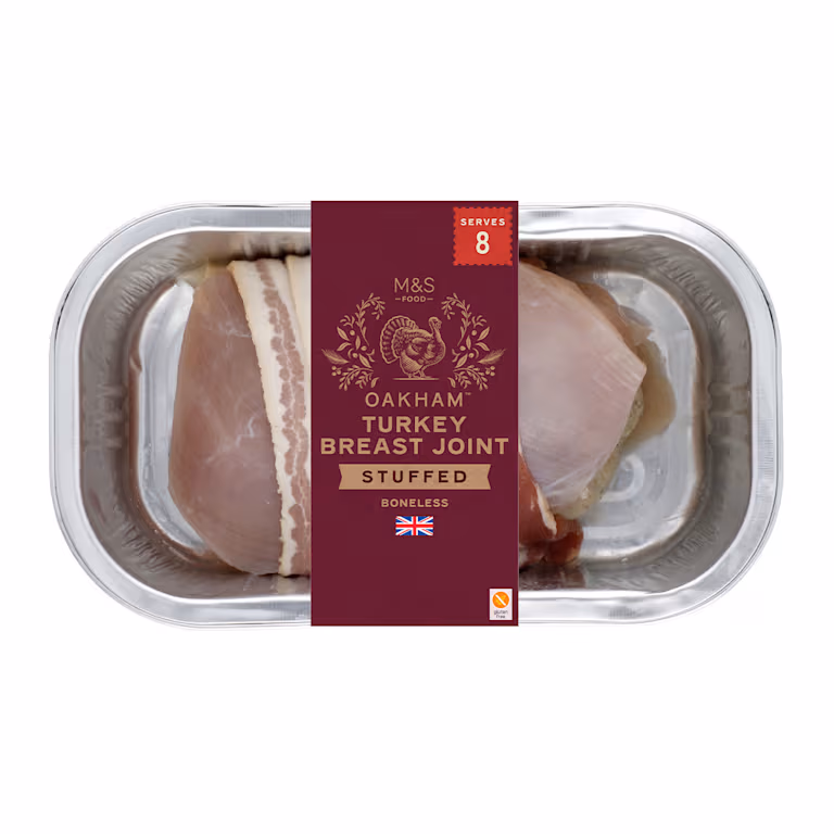 M&S British Oakham Stuffed Turkey Breast Joint