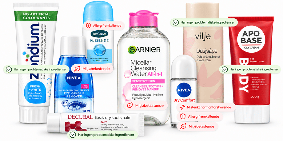 Hvordan vurderer vi problematiske ingredienser i kosmetikk? Dette er kildene våre