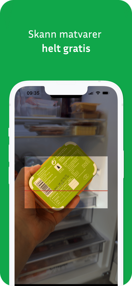 App for å oppdagere ultraprosessert mat, kun ved å skanne matvaren.