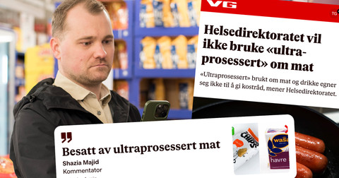 Det er ikke hysteri å unngå ultraprosessert mat