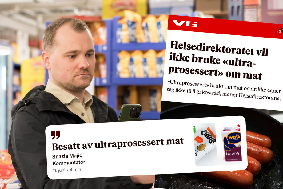 Det er ikke hysteri å unngå ultraprosessert mat