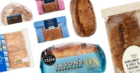 List of UK supermarket breads with no additives