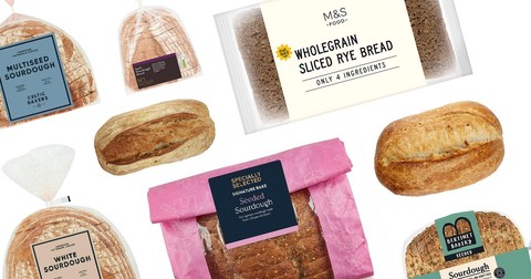 List of UK supermarket breads with no additives